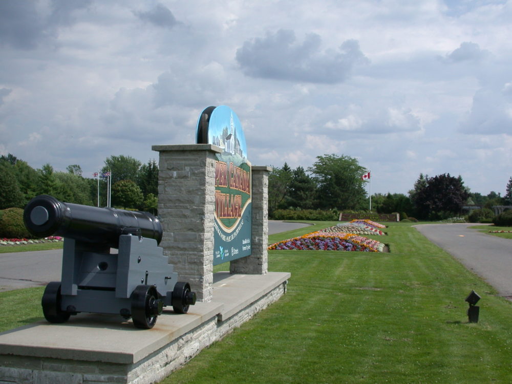 Entrance to Upper Canada Village