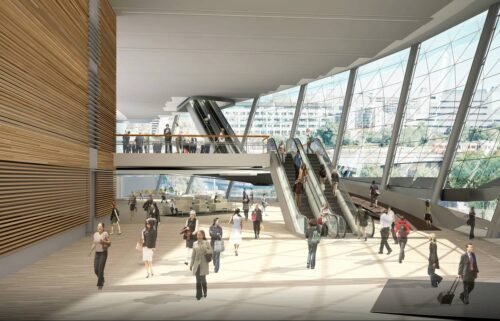 Inside Convention Centre
